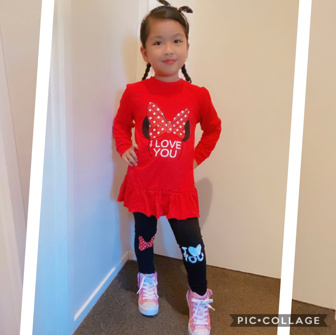 Girls Longsleeves & Leggings Set - Clearance